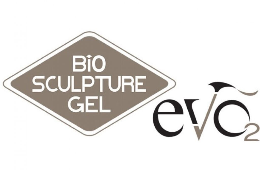 Image showing the Bio Sculpture Gel and evo2 brand logos